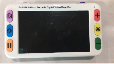 5.0inch portable video magnifier