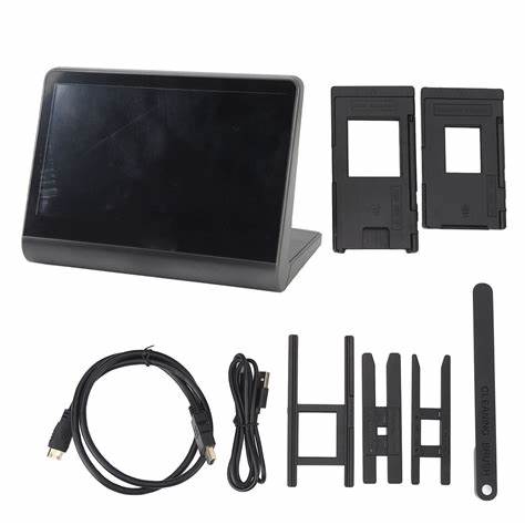 Film  Scanner with 7inch LCD Screen, Convert Color & B&W Negatives & Slides 35mm, 126, 110 Film to High Resolution JPEG Digital Photos